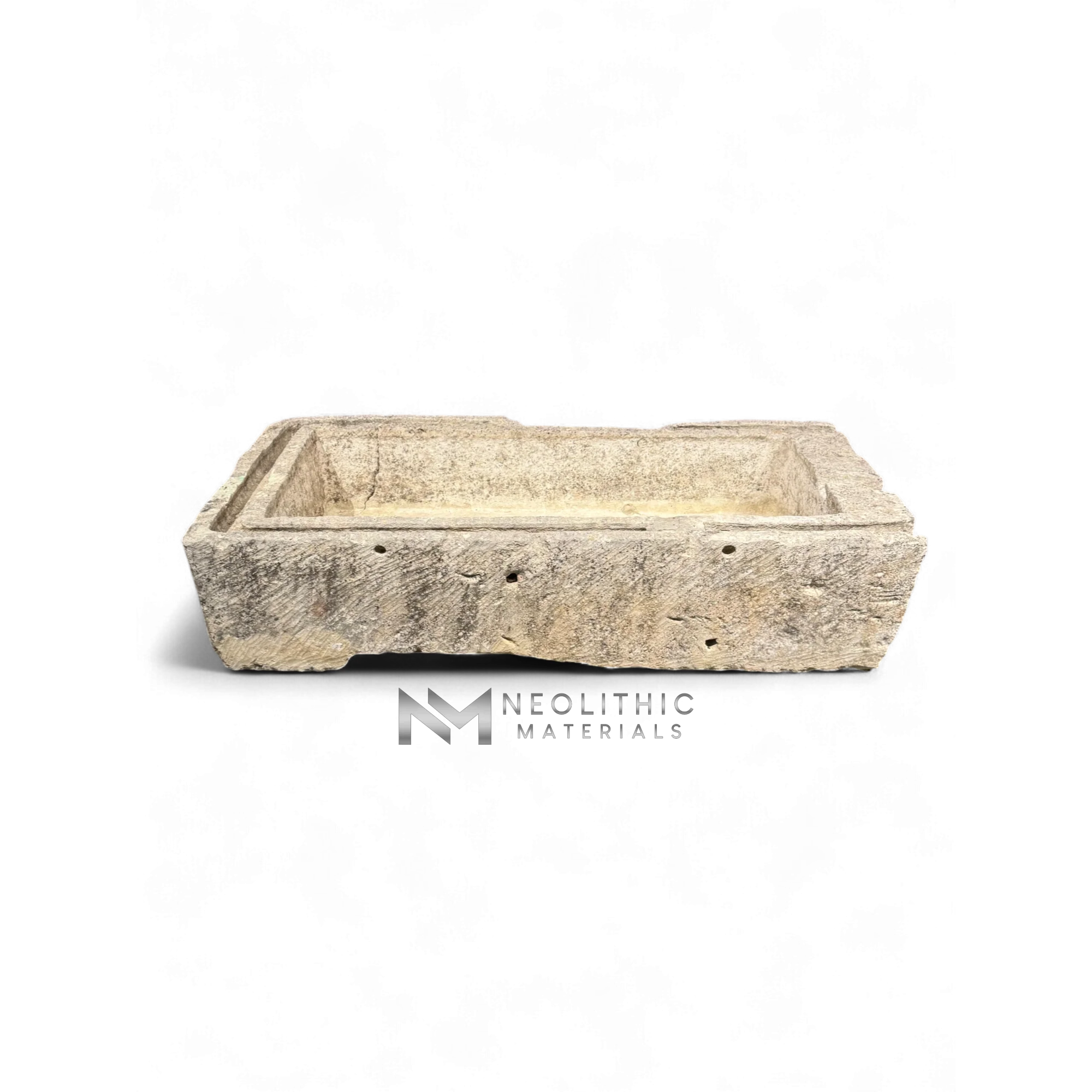 Antique French Limestone Trough